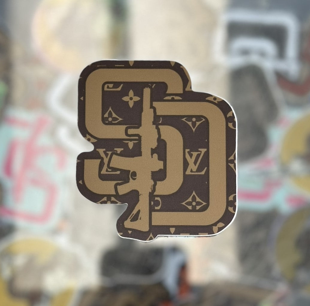 LV Sticker – The San Diegun